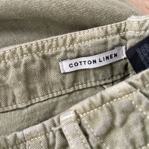 Zara Woman Cotten Linen Trousers - Picture 6 of 7